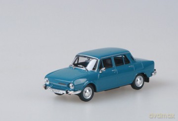 ABREX Skoda 110L 1972 (medium blue) 143ABS701LE [MODELARSTWO]