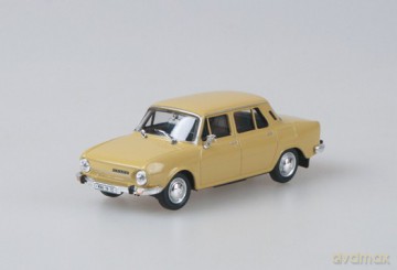 ABREX Skoda 110L 1972 (sand sahara) 143ABS701GP [MODELARSTWO]