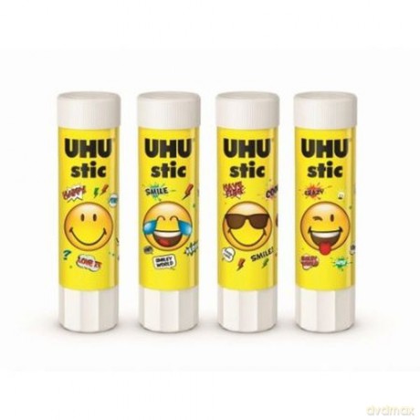 UHU Klej w sztyfcie Smiley 21g/12 sztuk display