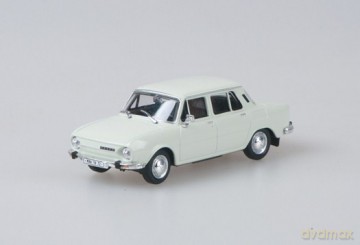 ABREX Skoda 110L 1972 (white) 143ABS701EA [MODELARSTWO]