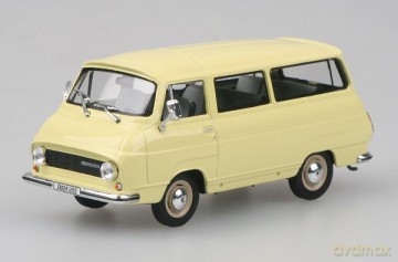 ABREX Skoda 1203 Mikrobus (light yellow) 143ABS705GG [MODELARSTWO]