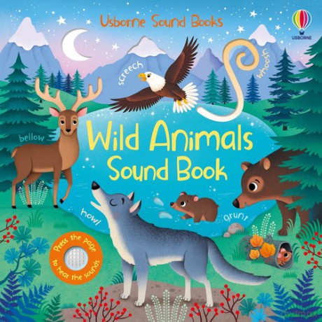 Wild Animals Sound Book - Sam Taplin [KSIĄŻKA]