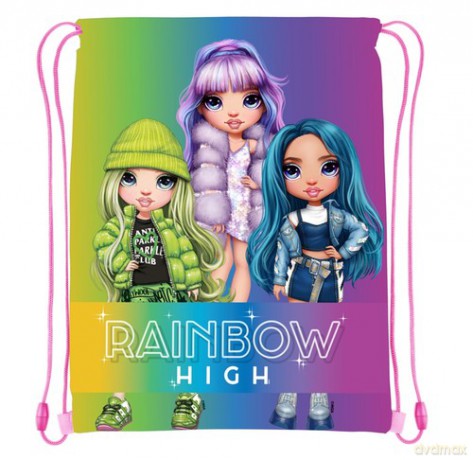 Worek na buty Rainbow High Silver Style