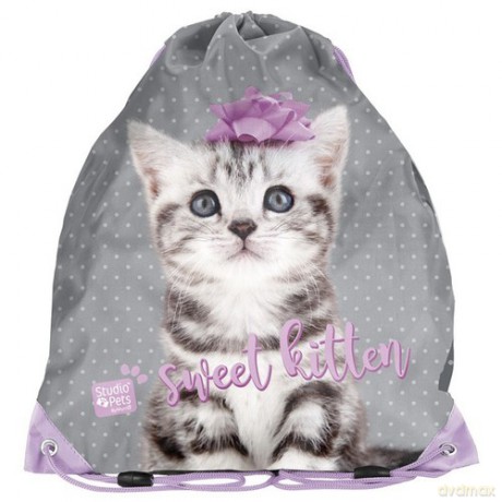 Worek na buty Studio Pets szaro-fioletowy