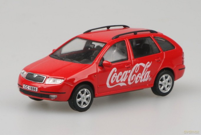 ABREX Skoda Fabia "Coca Cola" 143ABX004XH [MODELARSTWO]