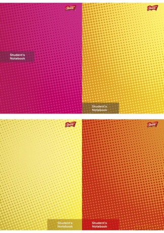 Zeszyt A5 w linie 60 kartek Student's Notebook 10 sztuk mix