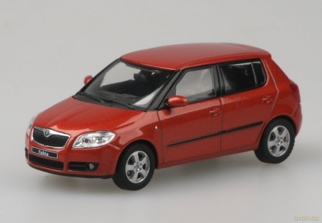 ABREX Skoda Fabia II (orange metallic) 143AB008JA [MODELARSTWO]