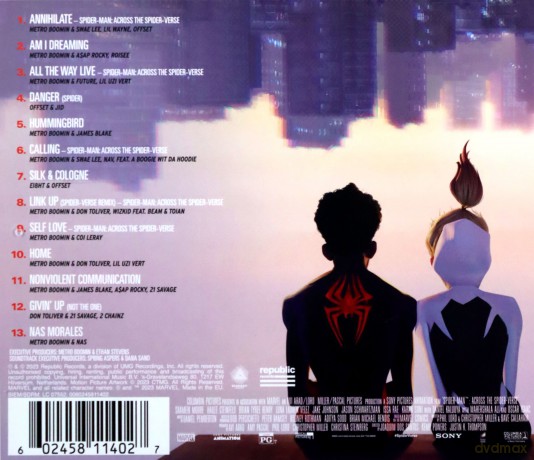 Presents Spider-Man: Across The Spider-Verse soundtrack (Spider-Man: Poprzez multiwersum) (Metro Boomin) [CD]