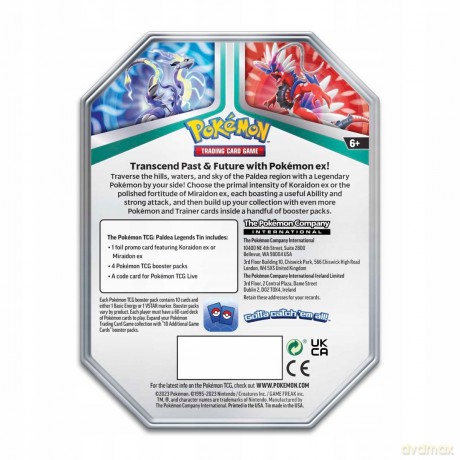 Pokemon TCG: Paldea Legends Tin MIX