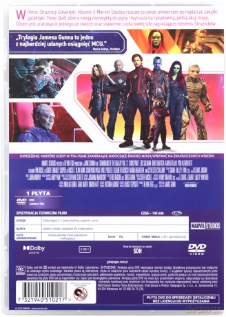 Strażnicy Galaktyki vol. 3 [DVD]