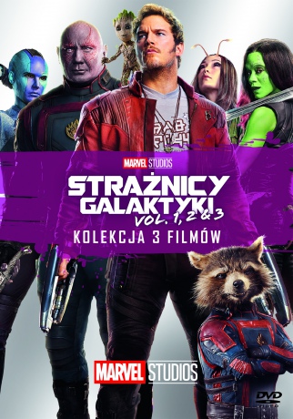 Strażnicy Galaktyki vol. 1-3 Pakiet [3DVD]