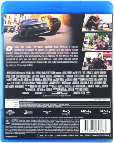 Szybcy i wściekli 10 [Blu-Ray]