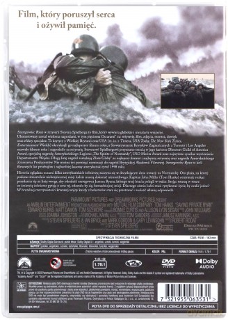 Szeregowiec Ryan [DVD]