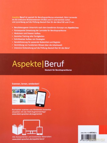 Aspekte Beruf B1/B2 Brckenelement. Kurs-Ubungsbuch [KSIĄŻKA]