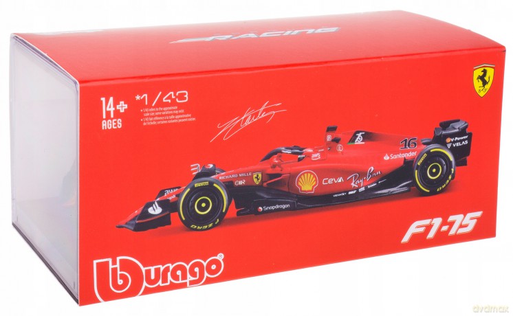 Bolid Ferrari F1-75