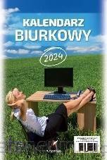 Kalendarz 2024 biurkowy A5 pionowy stojący MIX [KALENDARZ]