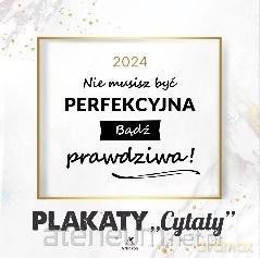 Kalendarz 2024 Plakaty-cytaty [KALENDARZ]