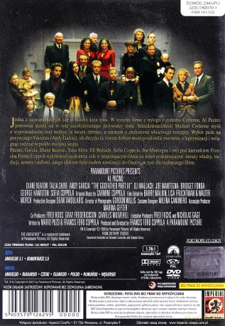Ojciec Chrzestny 3 [DVD]