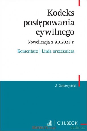 Kodeks postępowania cywilnego [KSIĄŻKA]