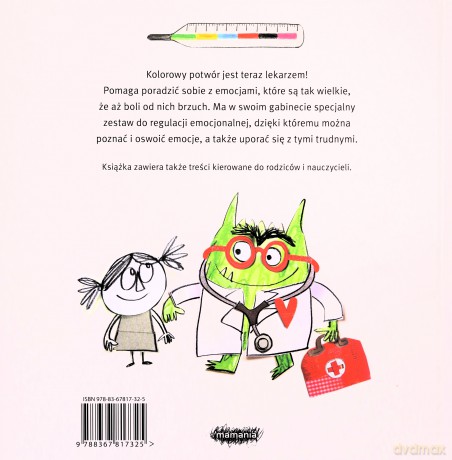 Kolorowy potwór. Doktor od emocji - Anna Llenas, Zofia Raczek [KSIĄŻKA]