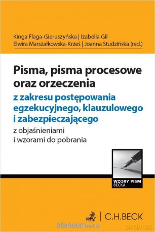 Pisma, pisma procesowe oraz orzeczenia... [KSIĄŻKA]