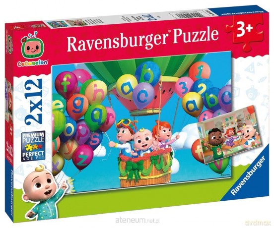 RAVENSBURGER 2x12 el. Cocomelon 2 [PUZZLE]