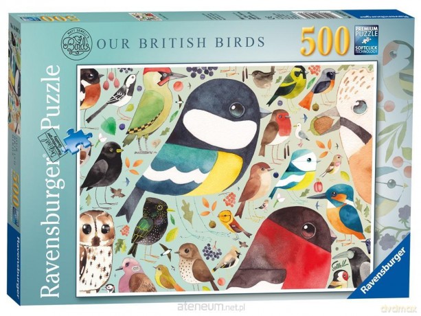 RAVENSBURGER 500 el. Ptaki [PUZZLE]