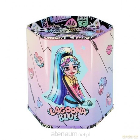 Skarbonka metalowa heksagonalna Lagoona Blue