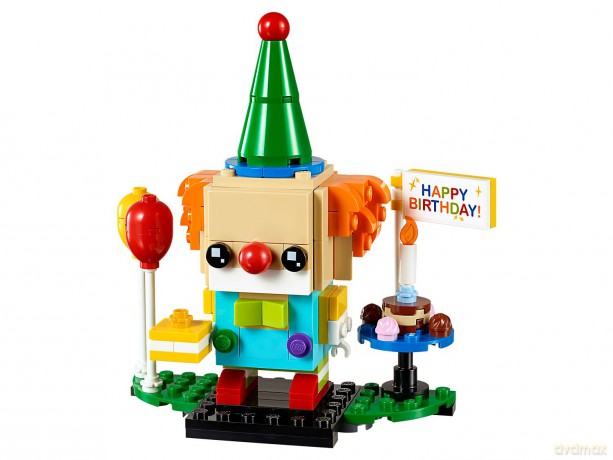 LEGO BrickHeadz Klaun z urodzinowego przyjęcia (40348) [KLOCKI]