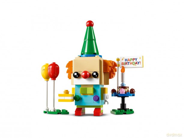 LEGO BrickHeadz Klaun z urodzinowego przyjęcia (40348) [KLOCKI]