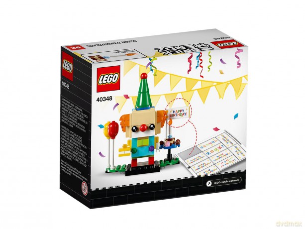 LEGO BrickHeadz Klaun z urodzinowego przyjęcia (40348) [KLOCKI]