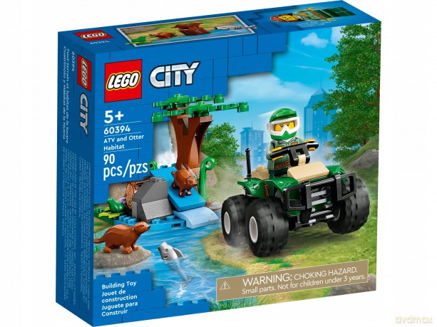 LEGO City Quad i siedlisko wydry (60394) [KLOCKI]