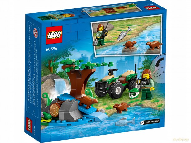 LEGO City Quad i siedlisko wydry (60394) [KLOCKI]