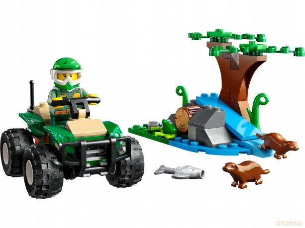 LEGO City Quad i siedlisko wydry (60394) [KLOCKI]