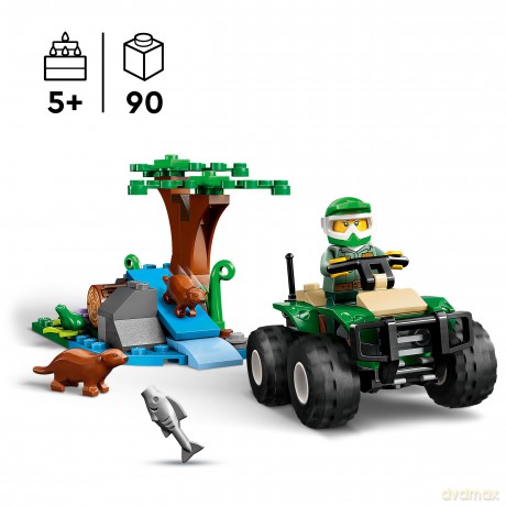 LEGO City Quad i siedlisko wydry (60394) [KLOCKI]