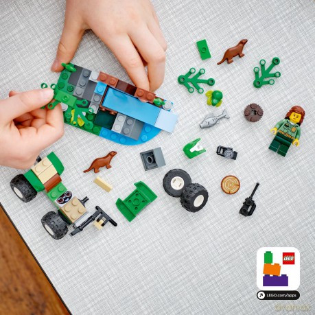 LEGO City Quad i siedlisko wydry (60394) [KLOCKI]