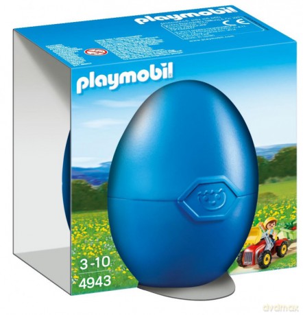 Figurka Country 4943 Chłopiec z traktorem [FIGURKA]