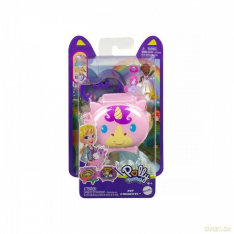 Figurka Polly Pocket + jednorożec [FIGURKA]