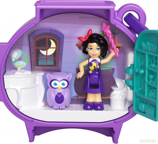 Figurka Polly Pocket + sówka [FIGURKA]