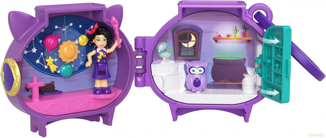 Figurka Polly Pocket + sówka [FIGURKA]