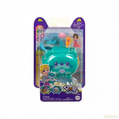 Figurka Polly Pocket + wydra [FIGURKA]