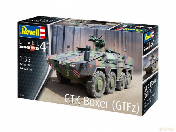Model do sklejania Pojazd GTK Boxer GTFZ 1/35
