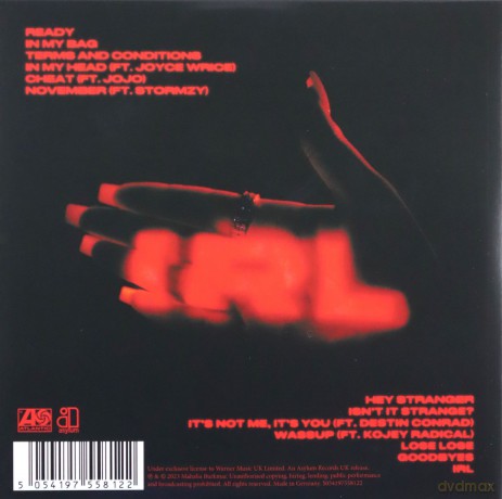 Mahalia: Irl [CD]