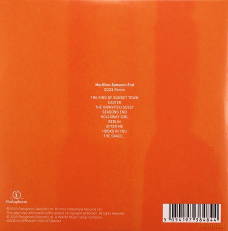 Marillion: Seasons End [CD]