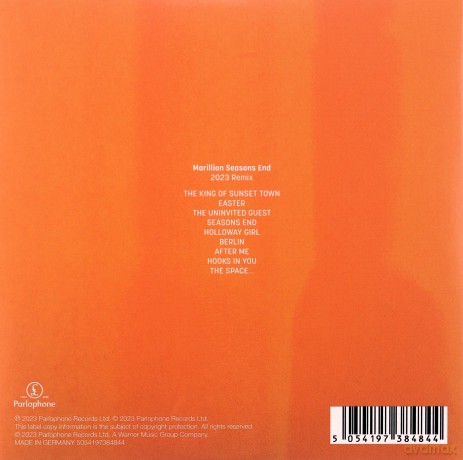 Marillion: Seasons End [CD]