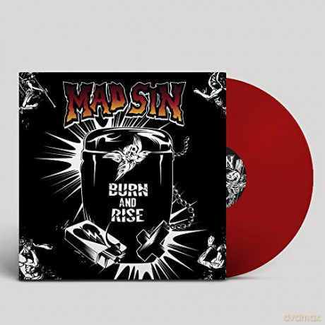 Mad Sin: Burn And Rise (Red) [Winyl]