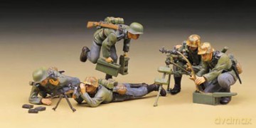ACADEMY German Machine Gun Team Set 1379 [MODELARSTWO]