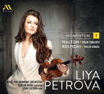Royal Philharmonic Orchestra Duncan Ward Liya Petrova Adam Laloum: Momentum 1 Walton Respighi (digipack) [CD]