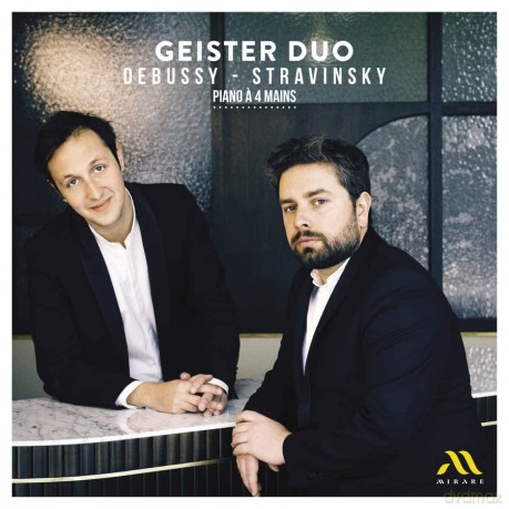 Debussy Stravinsky: Piano A Quatre Mains Geister Duo (digipack) [CD]
