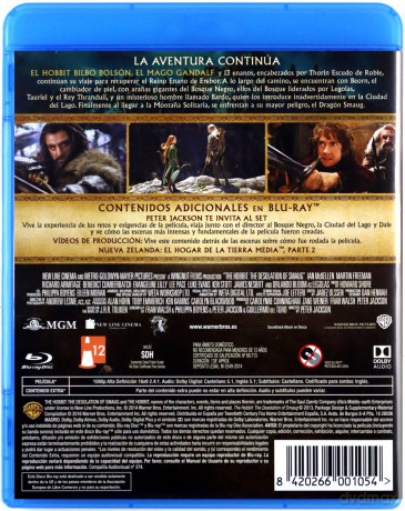 The Hobbit: The Desolation of Smaug (Hobbit: Pustkowie Smauga) [Blu-Ray]